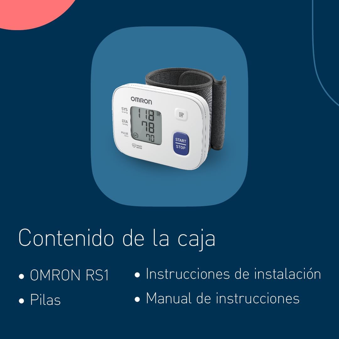 Tensiómetro Omron RS1 Muñeca | A1782