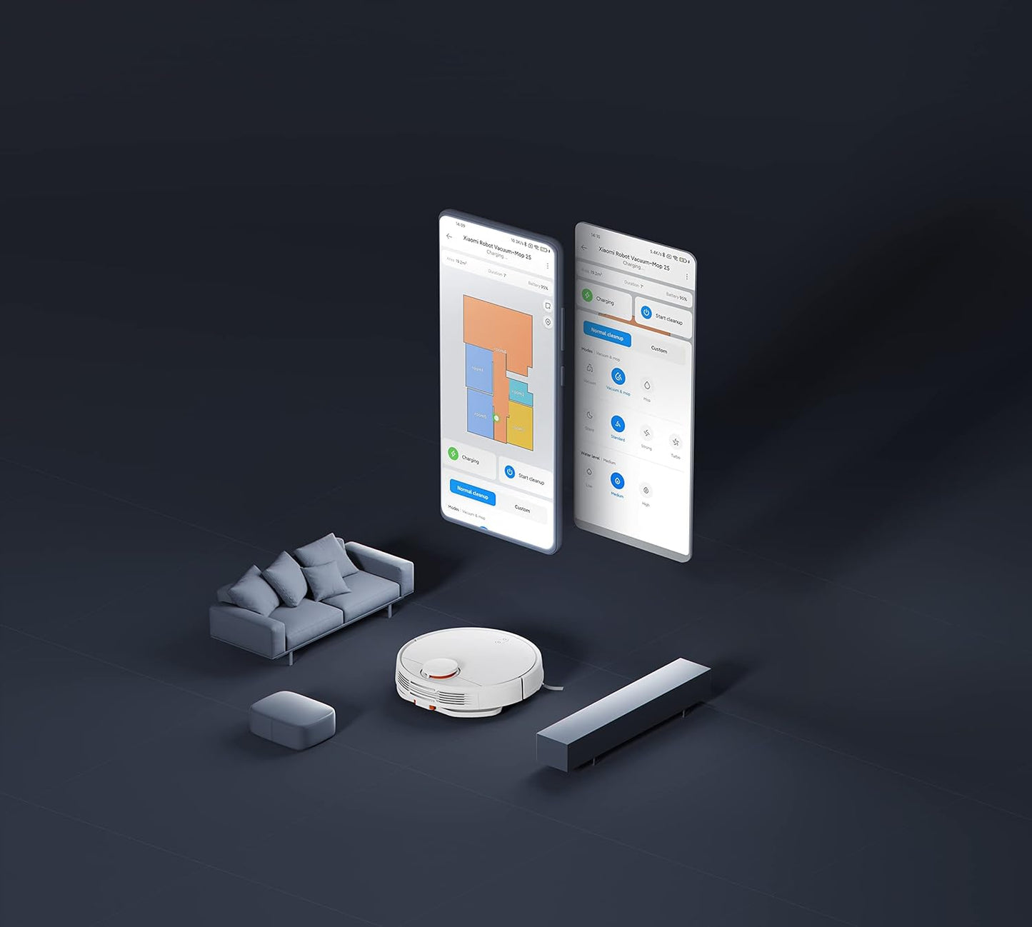 Robot Xiaomi Vacuum Mop 2S | A2054