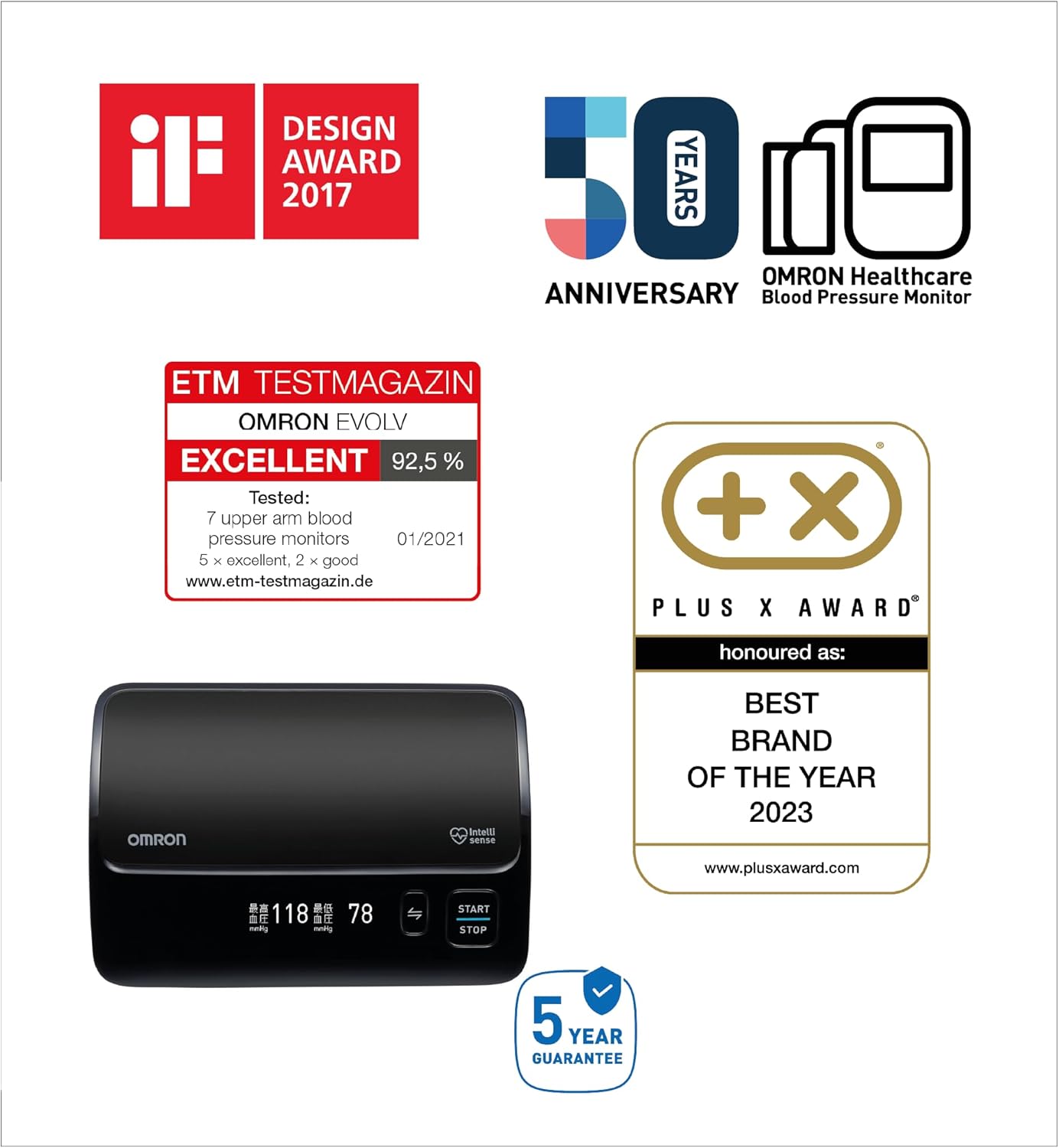 Tensiómetro OMRON EVOLV | A1129