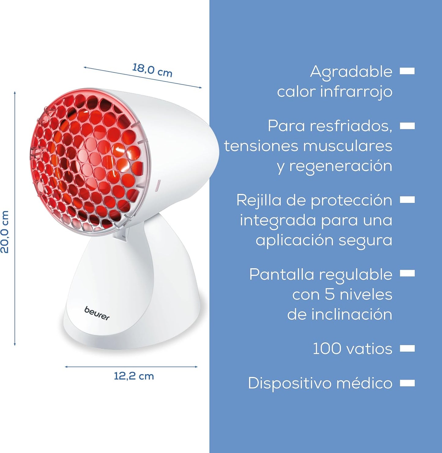 Lámpara infrarroja Beurer IL 11 | A1488