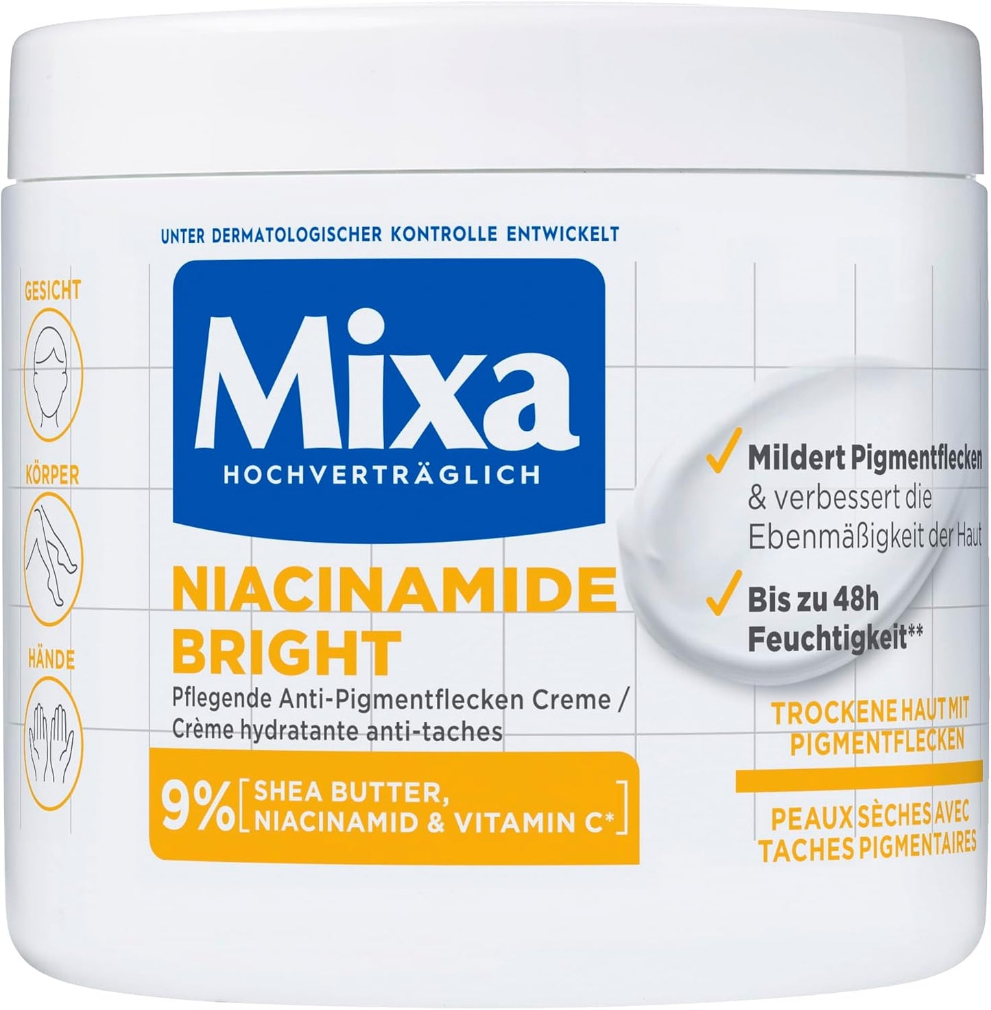 Crema Mixa Niacinamide Bright | A2024