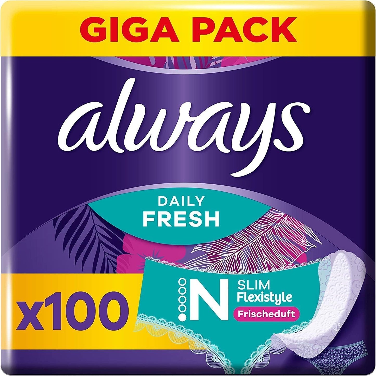Protectores Always Slim Fresh | A1994