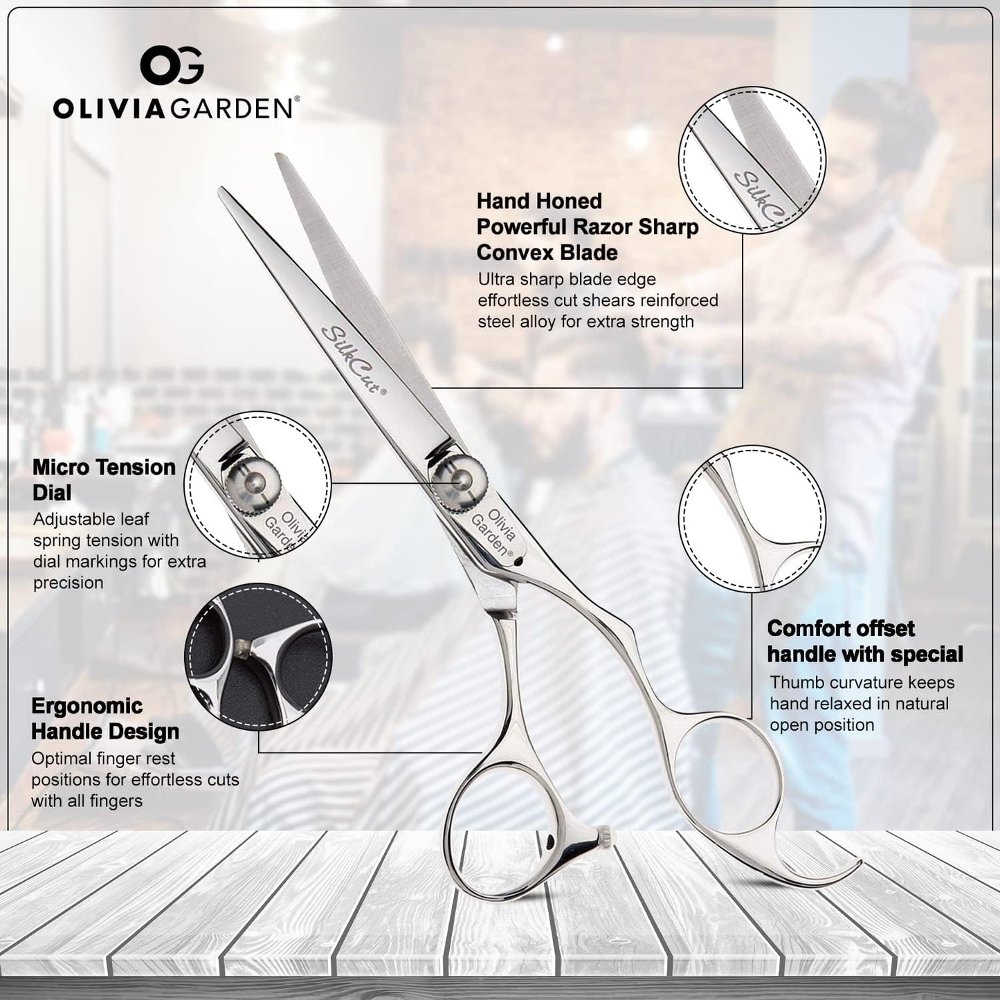 Tijera Peluquería Olivia Garden | A1173