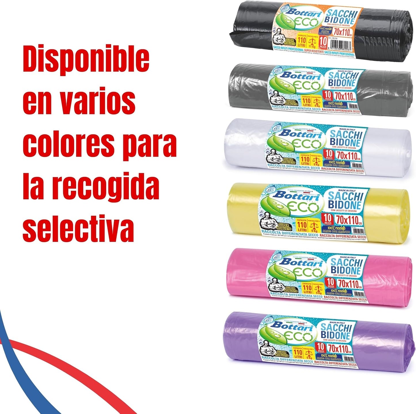Bolsas Basura Bottari 60x110 | A1767