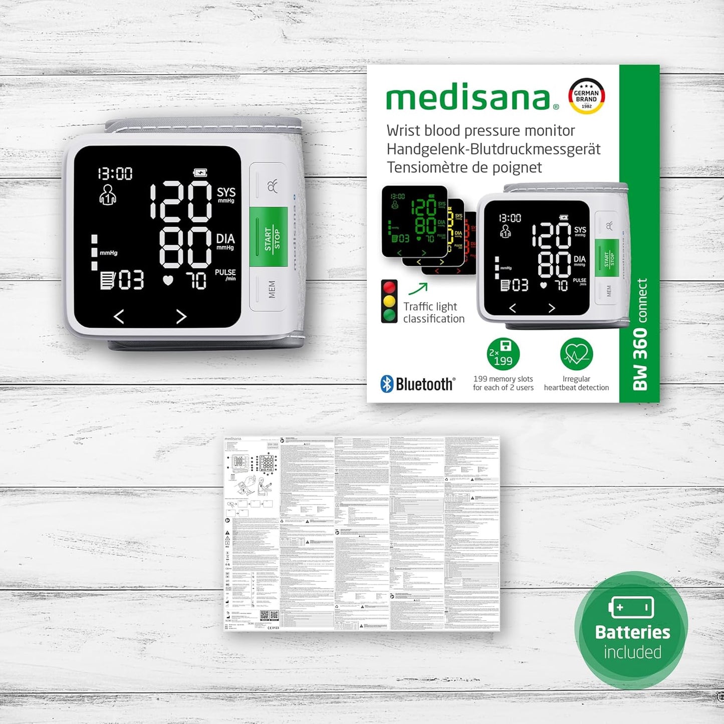 Tensiómetro Medisana BW360 | A1410