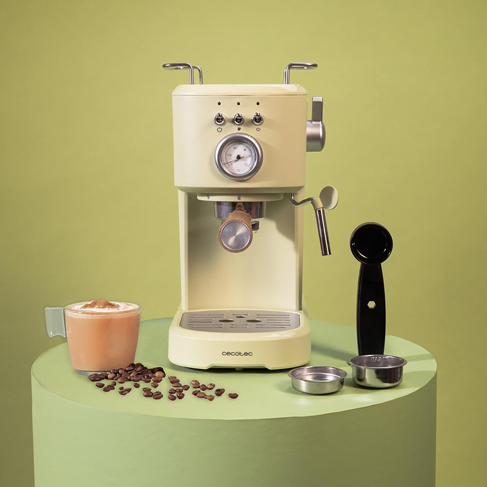 Cafetera Cecotec Retro Green | A2049