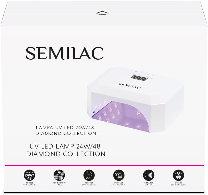 Lámpara uñas Semilac 48W | A1314