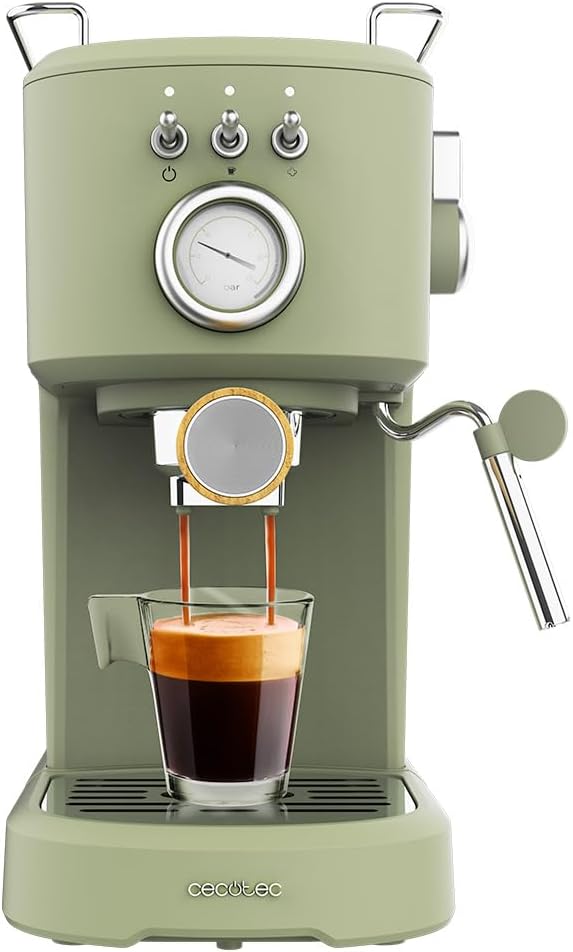 Cafetera Cecotec Retro Green | A2049
