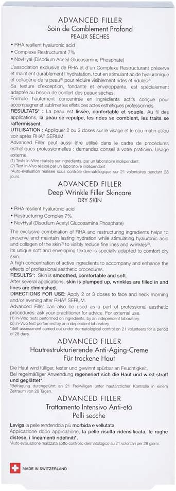 Crema Advanced Filler Piel Seca | A1188