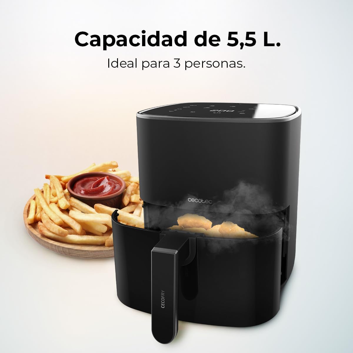 Ventilador Cecotec Freidora de Detalle | A1113