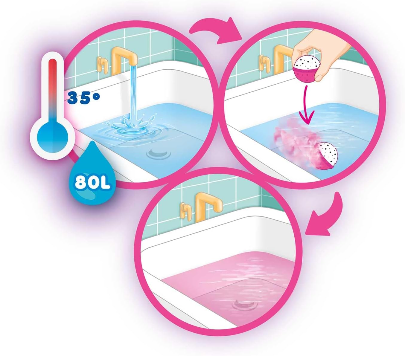 Bomba Baño INKEE Dragon Fruit | A1854