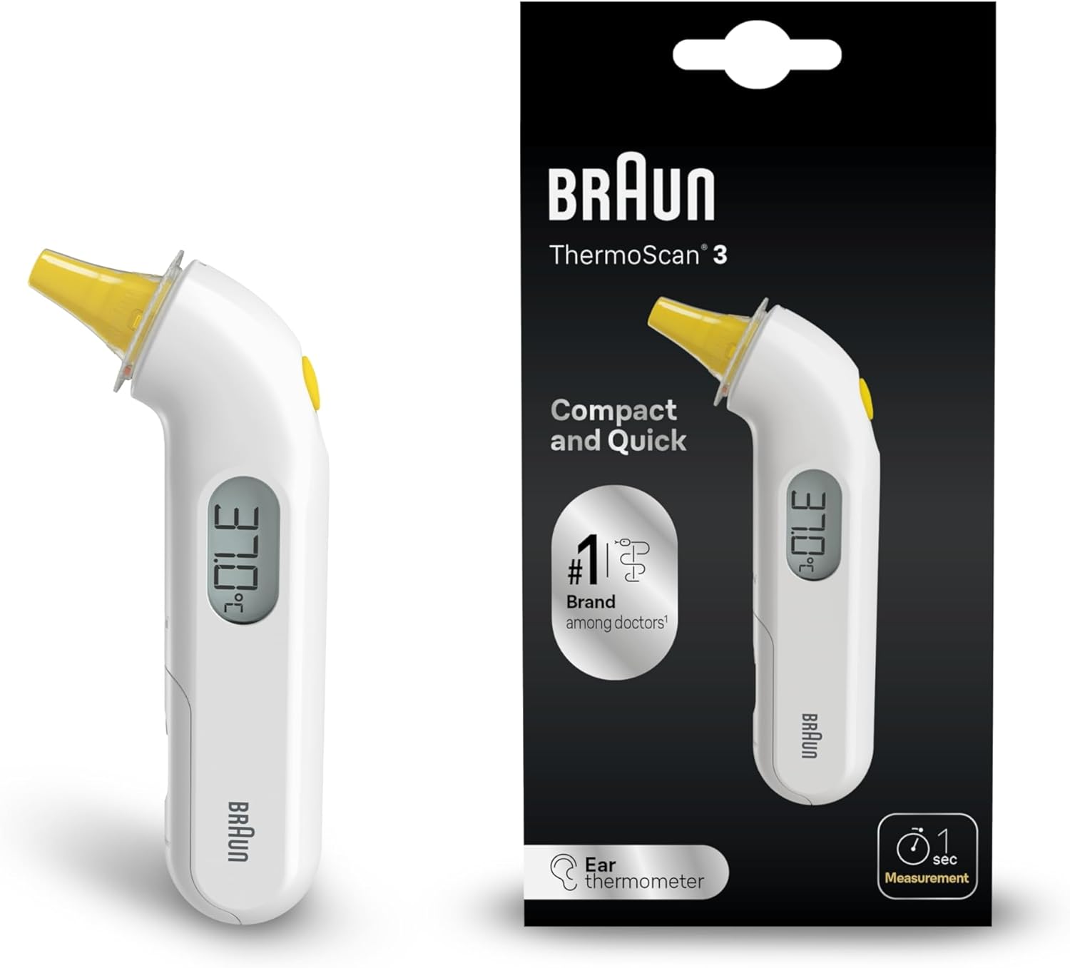 Termómetro Braun ThermoScan 3 IRT3030 | A1548