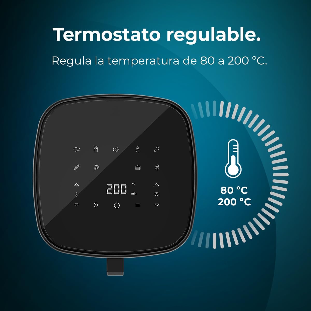 Ventilador Cecotec Freidora de Detalle | A1113