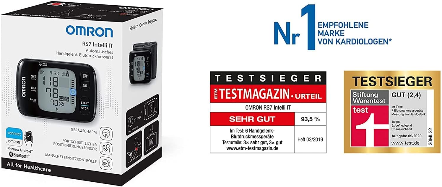 Tensiómetro OMRON RS7 Intelli IT | A1194