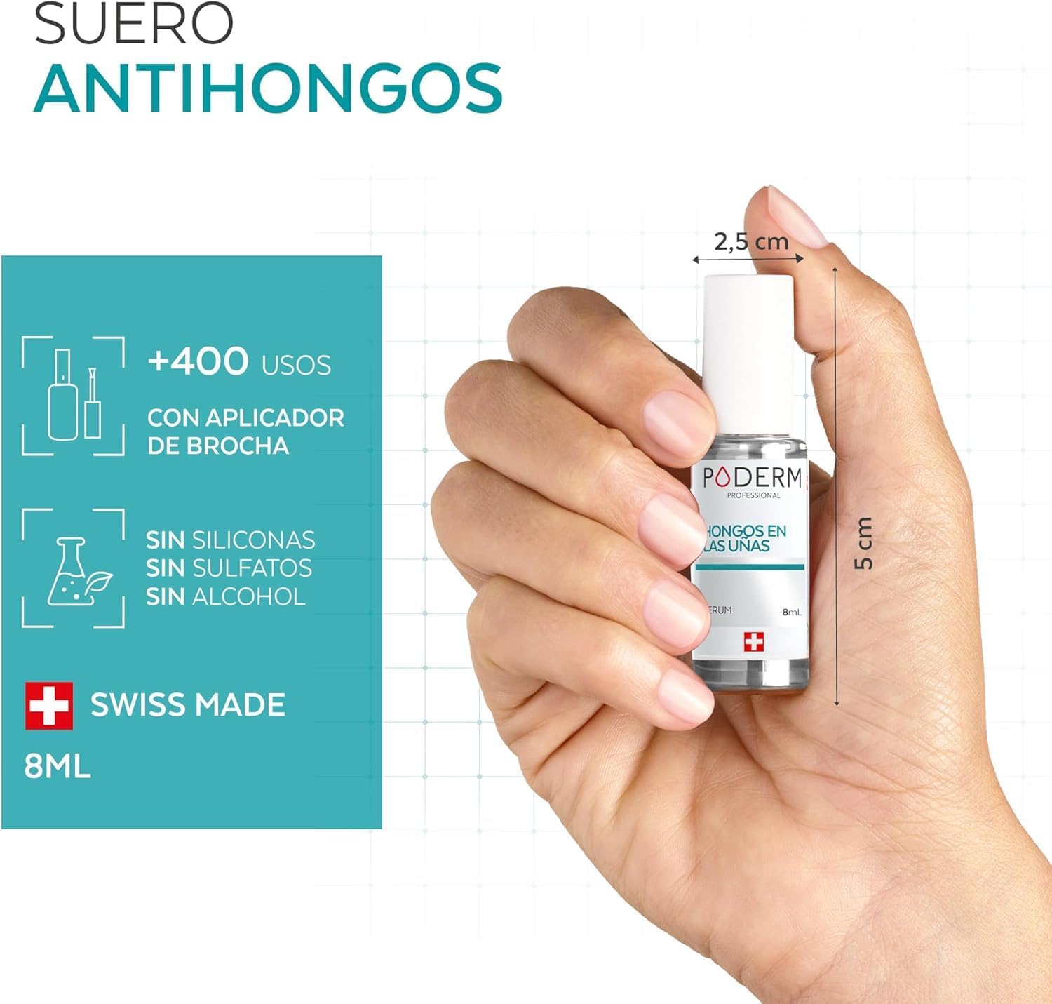 Tratamiento uñas PODERM | A1287