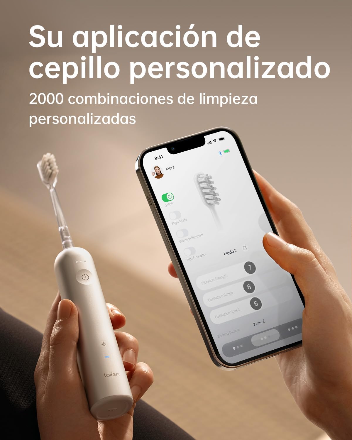 Cepillo Dental Laifen Wave | A1215