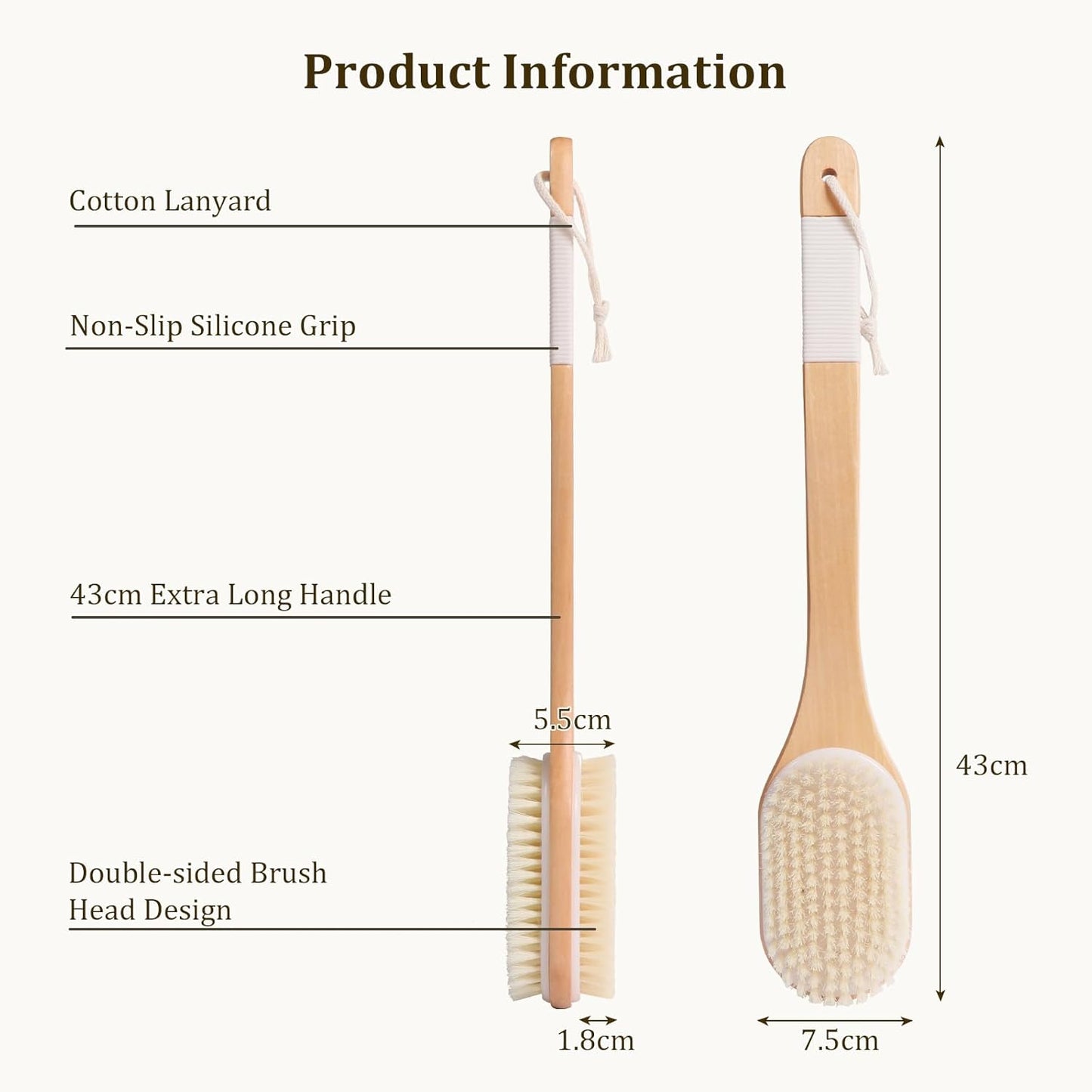 Cepillo Exfoliante Blendura exfoliante | A1664