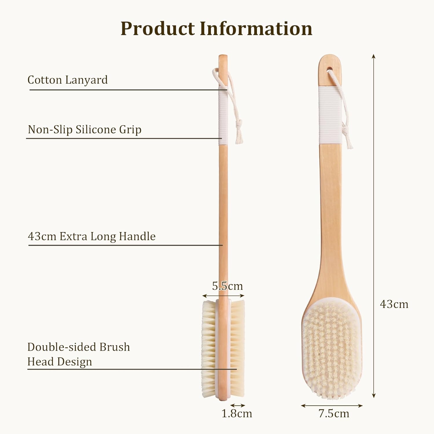 Cepillo Exfoliante Blendura exfoliante | A1664