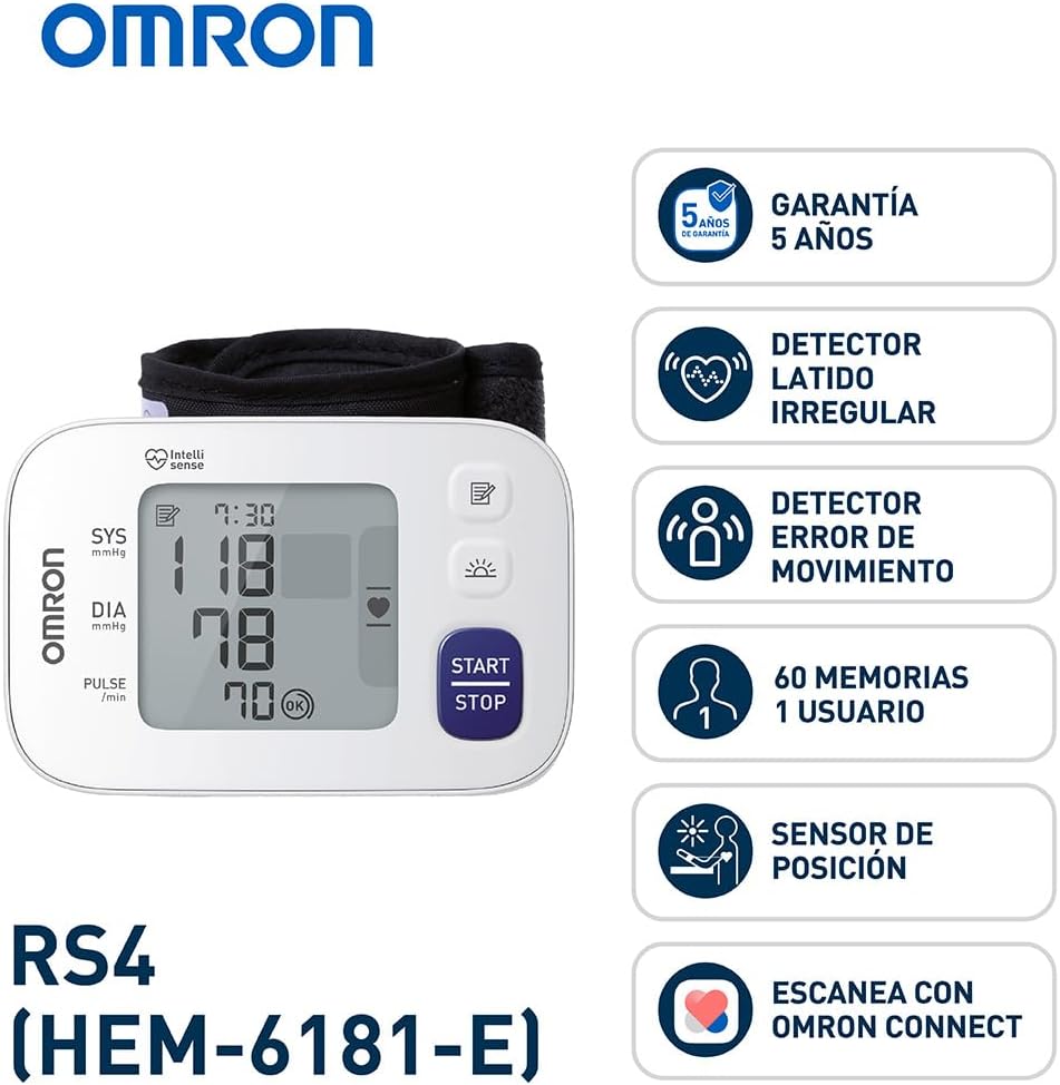 Tensiómetro OMRON RS4 | A1269
