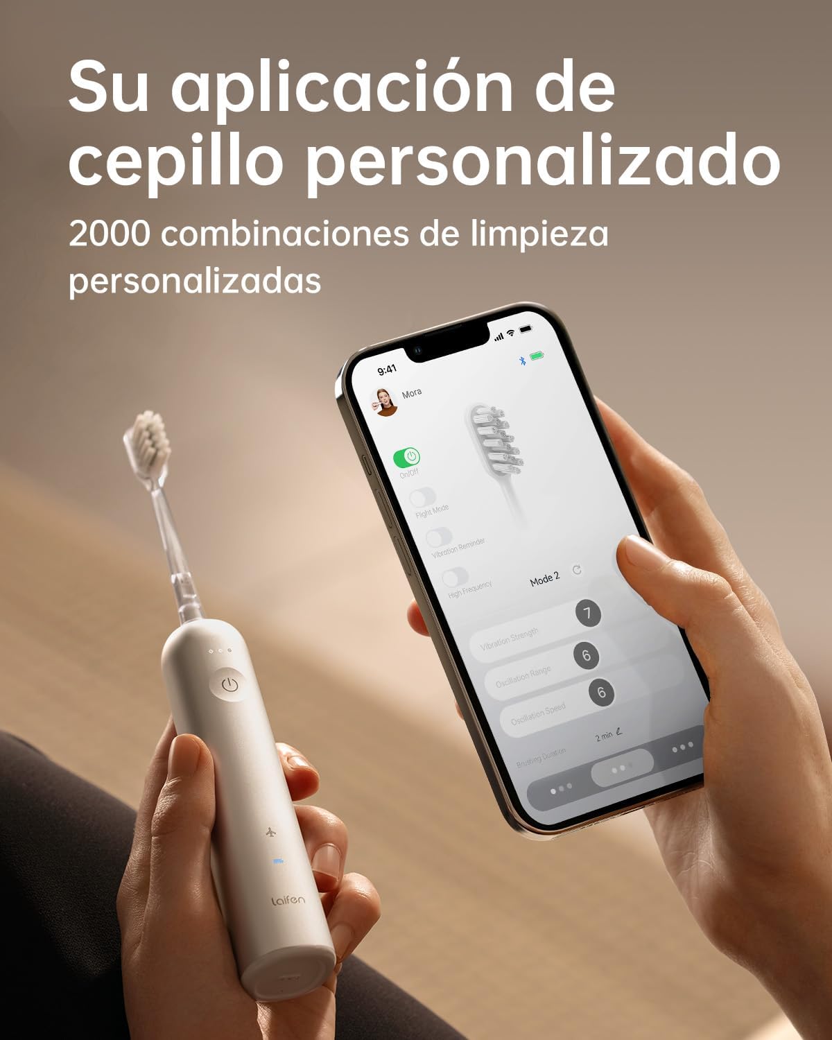 Cepillo Dental Laifen Wave | A1165