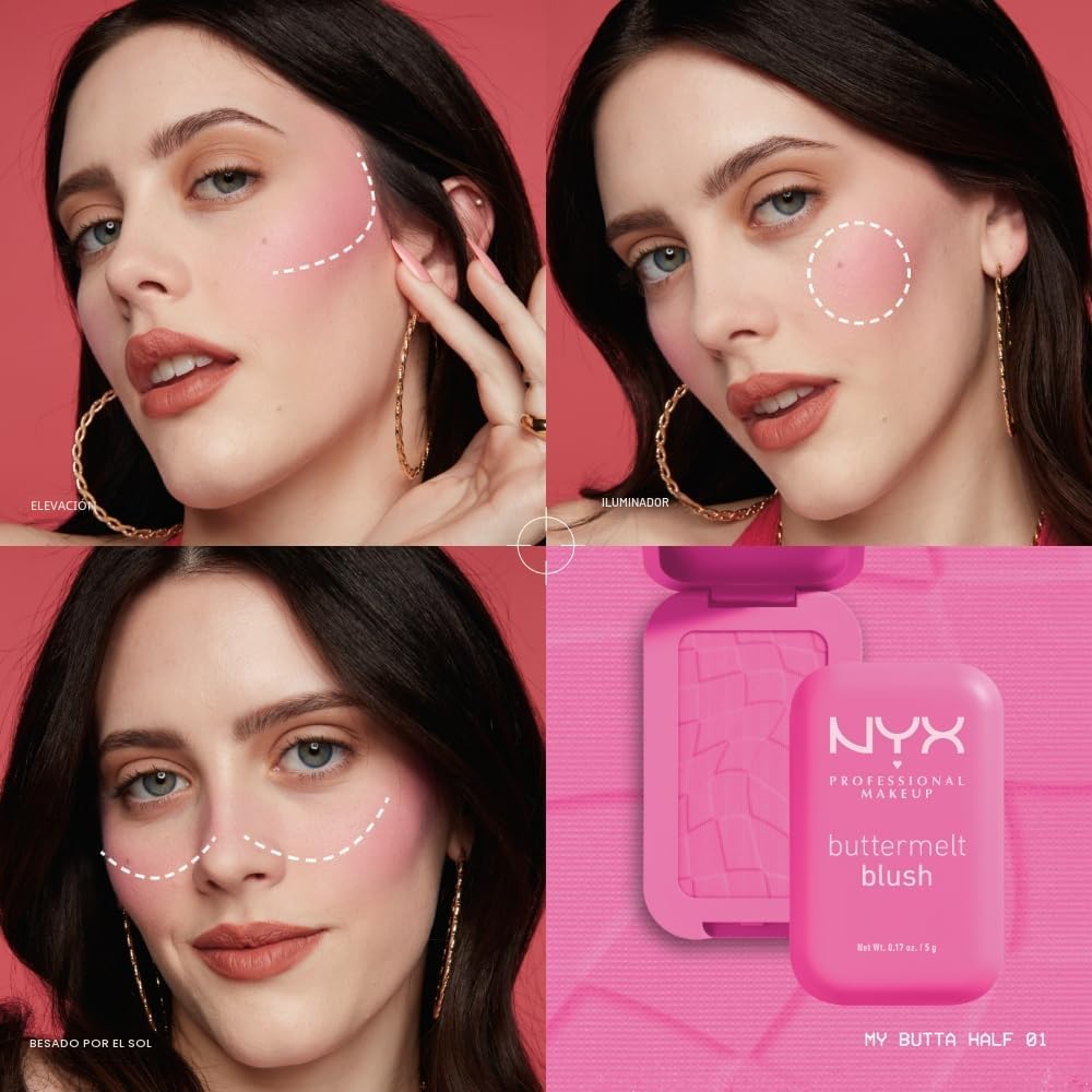 Colorete NYX PROFESSIONAL MAKEUP en polvo | A1635