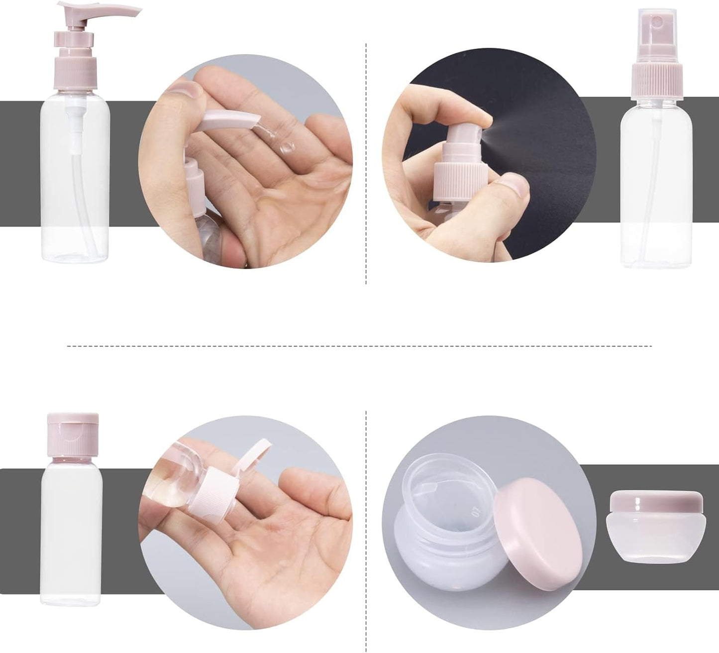 Kit Botellas Viaje Carehabi | A1752
