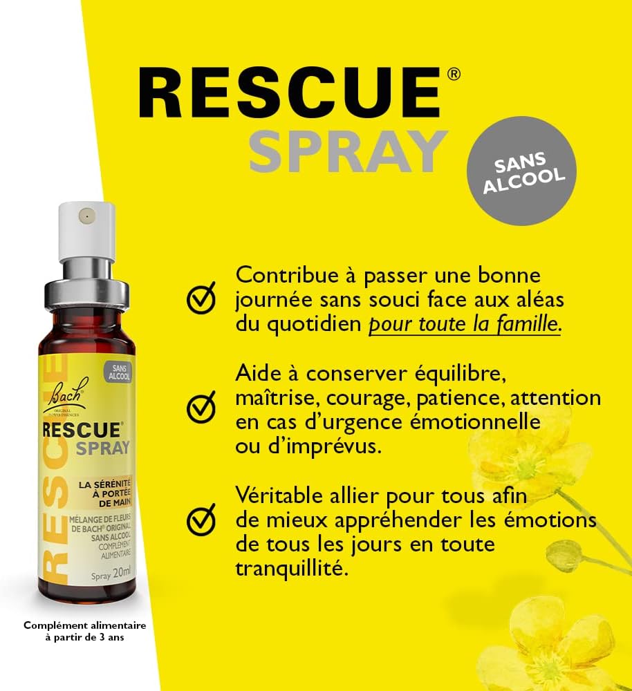 Spray Relajante Rescue 20ml | A1590