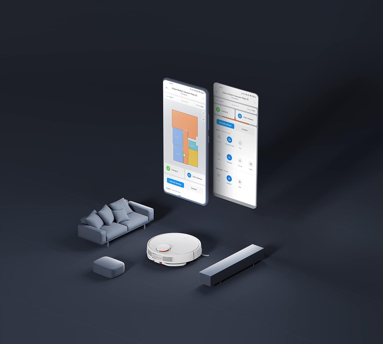 Robot Xiaomi Vacuum Mop 2S | A2054
