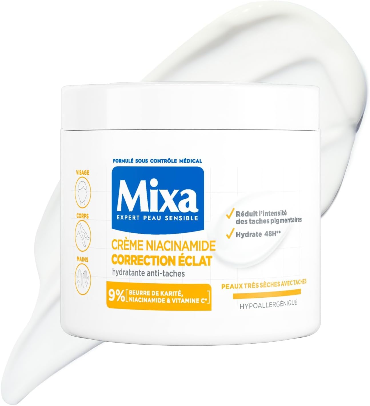 Crema Mixa Niacinamide Eclat | A1890