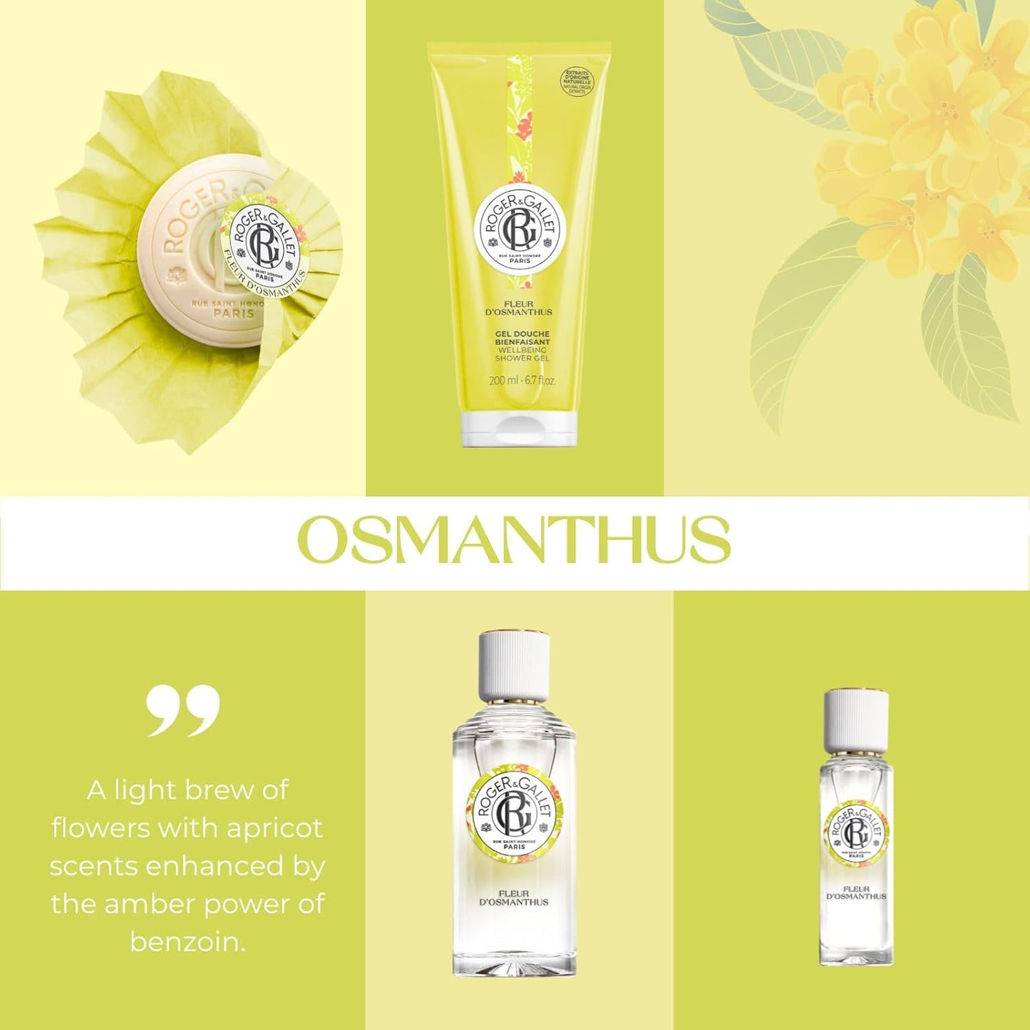Jabón Roger Gallet Osmanthus | A1889