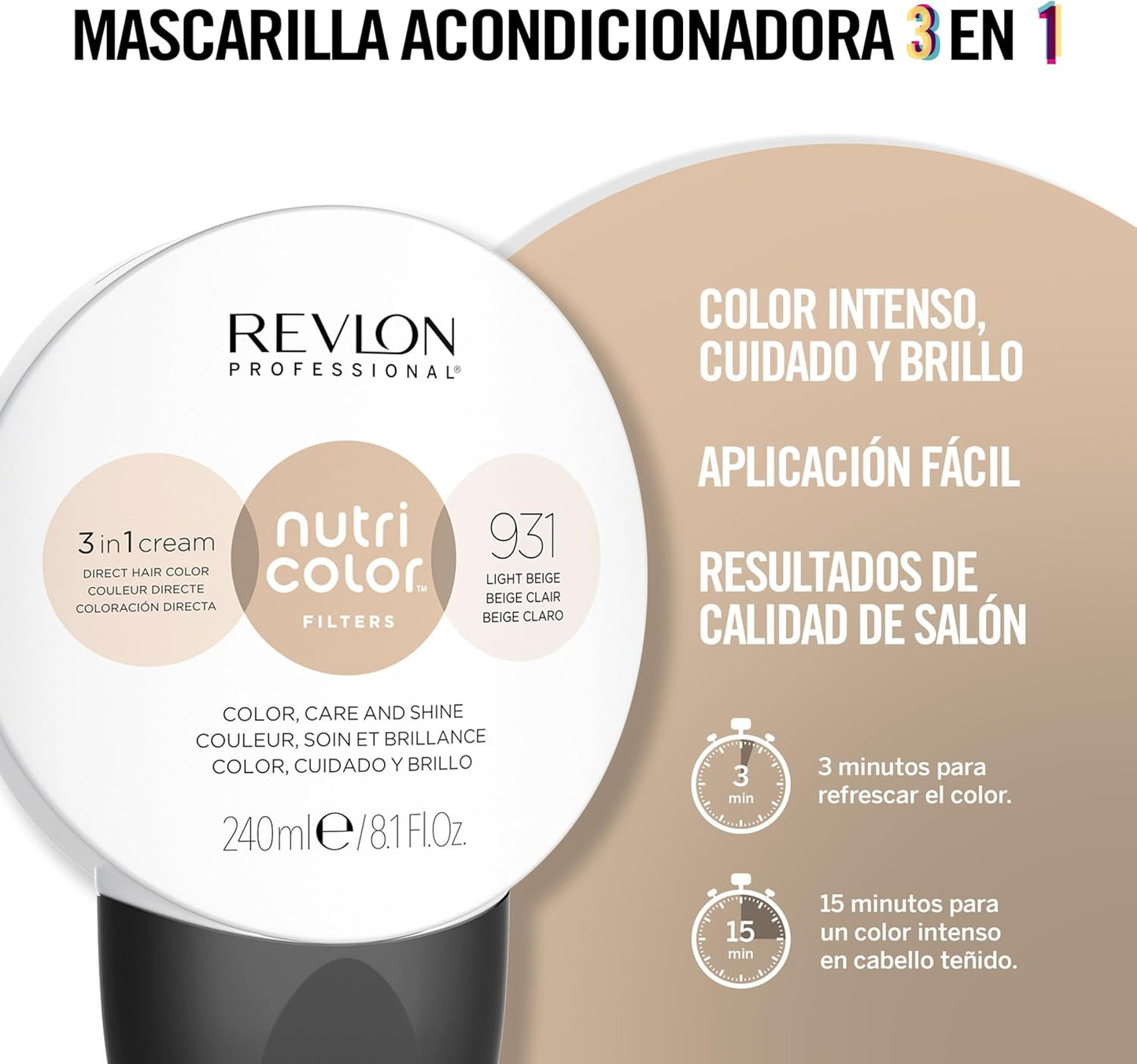 Mascarilla Revlon Nutri 931 | A1781