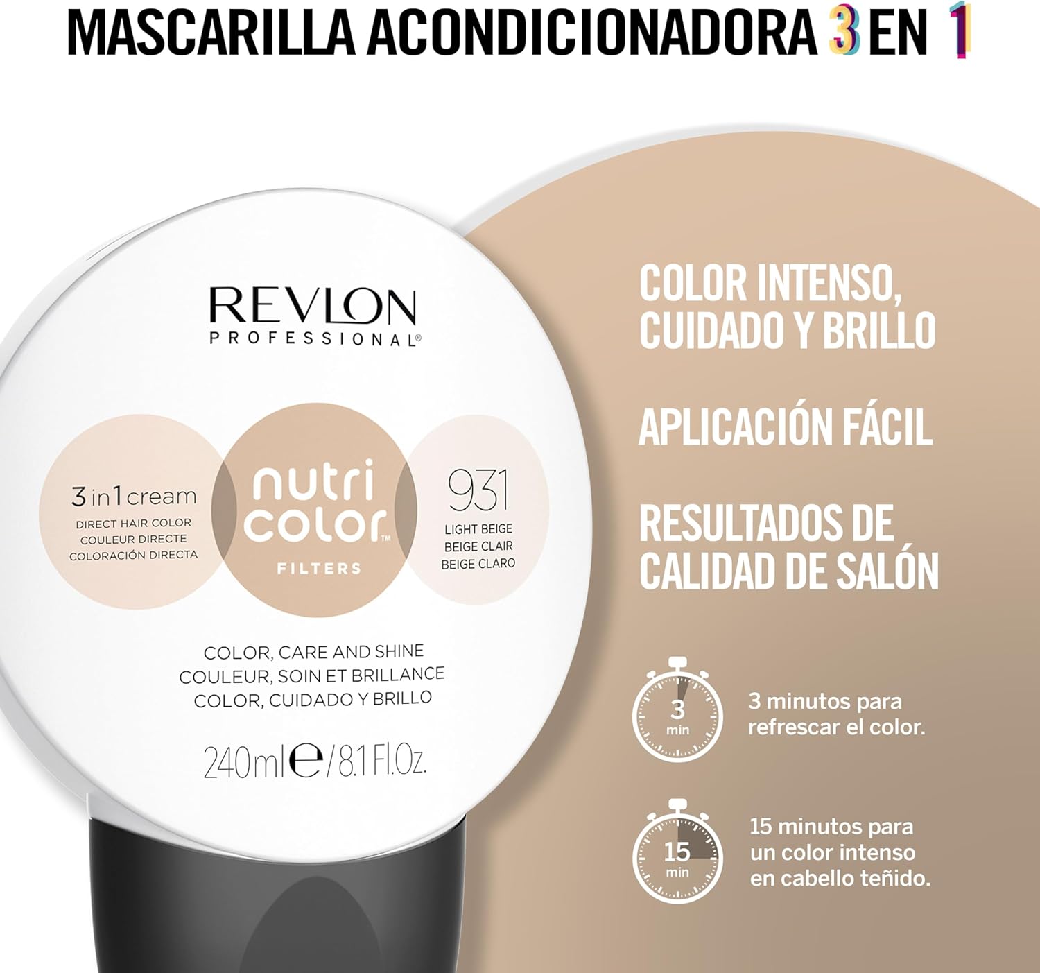Mascarilla Revlon Nutri 931 | A1781