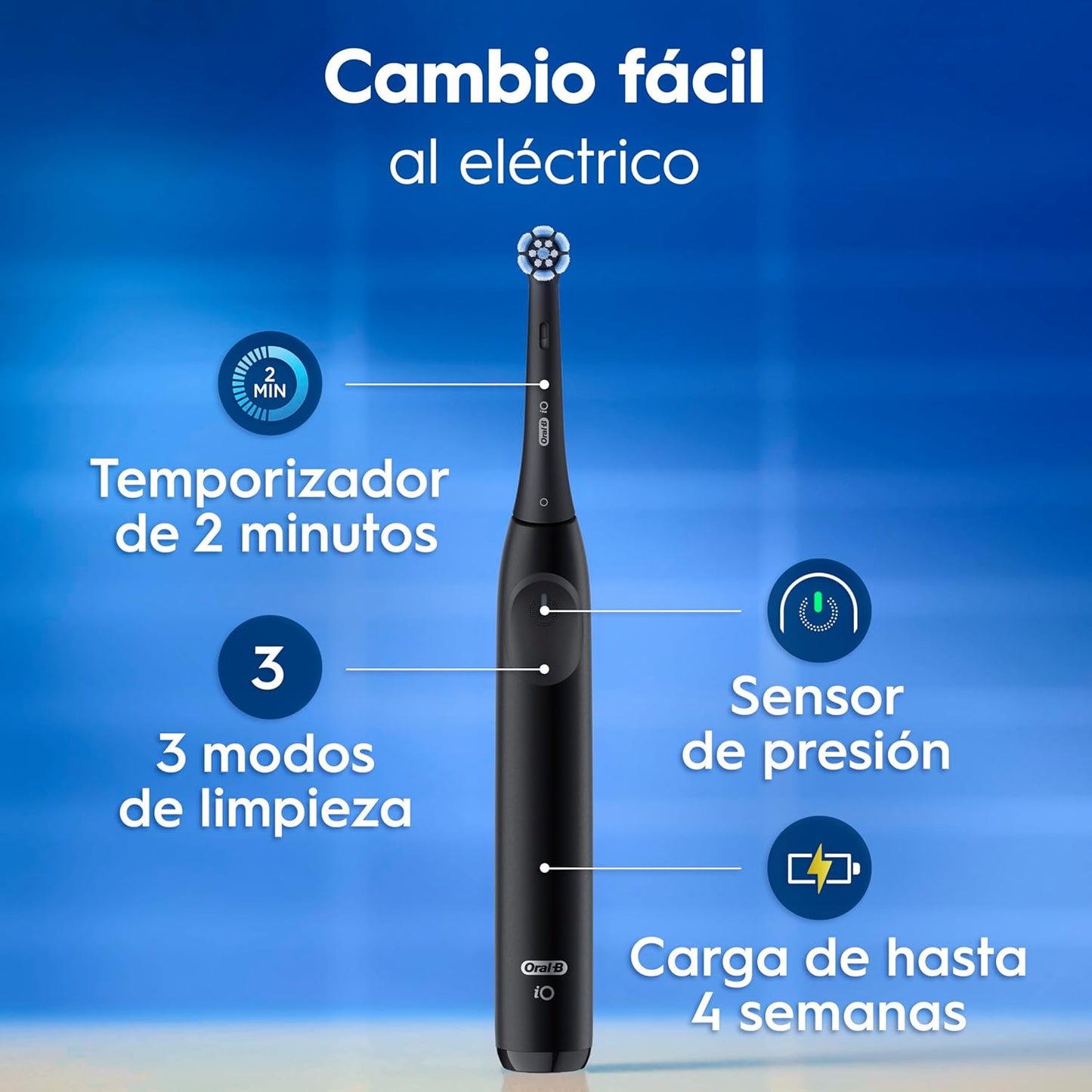 Cepillo Dental Oral-B iO 2 Black | A1196