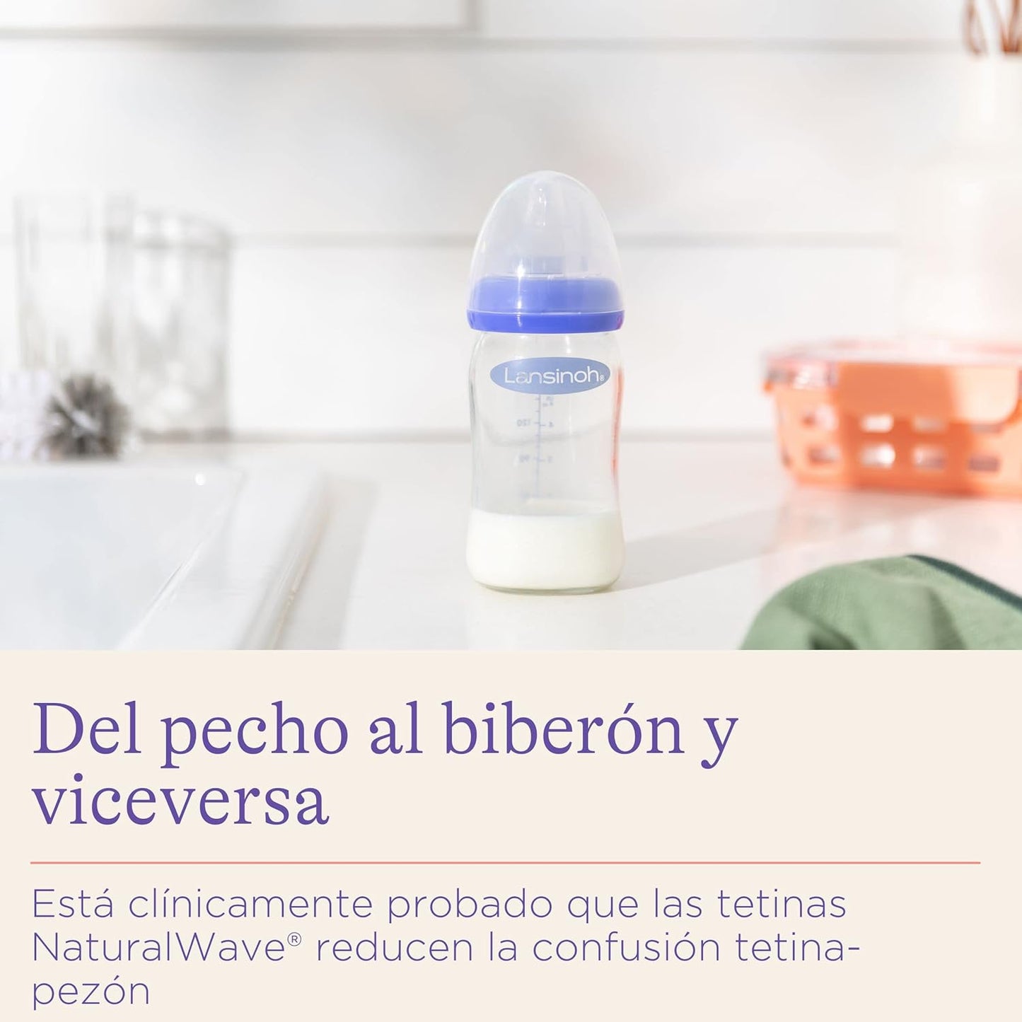 Biberón Vidrio 160ml | A1802