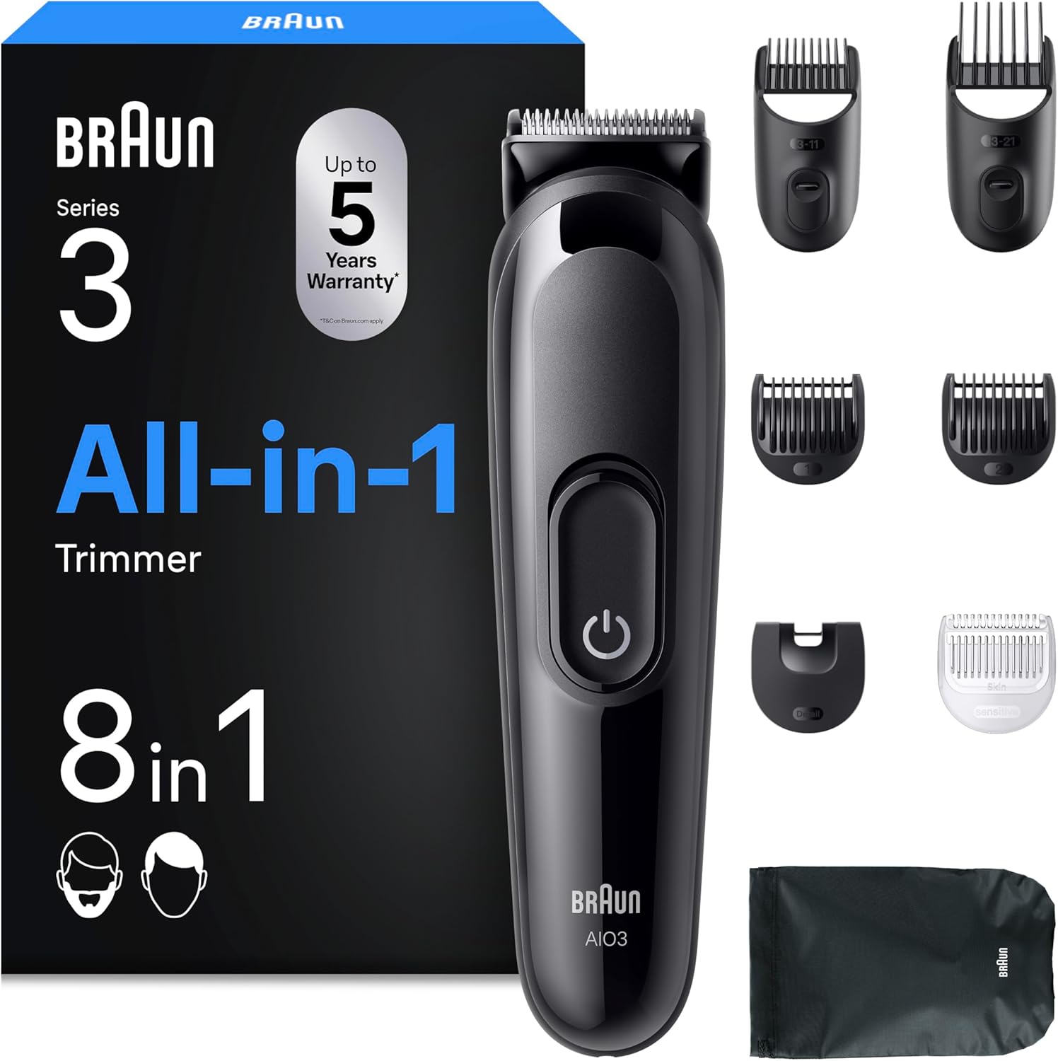 Recortadora Braun AIO3545 | A1302