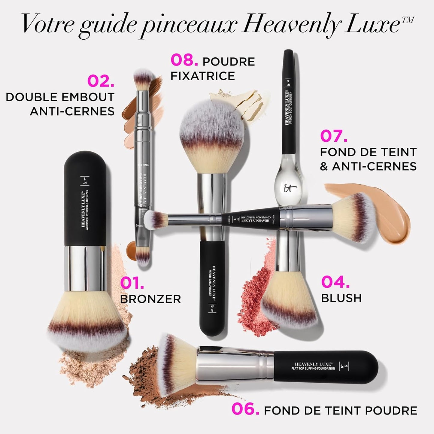 Brocha IT Cosmetics No 7 | A1249