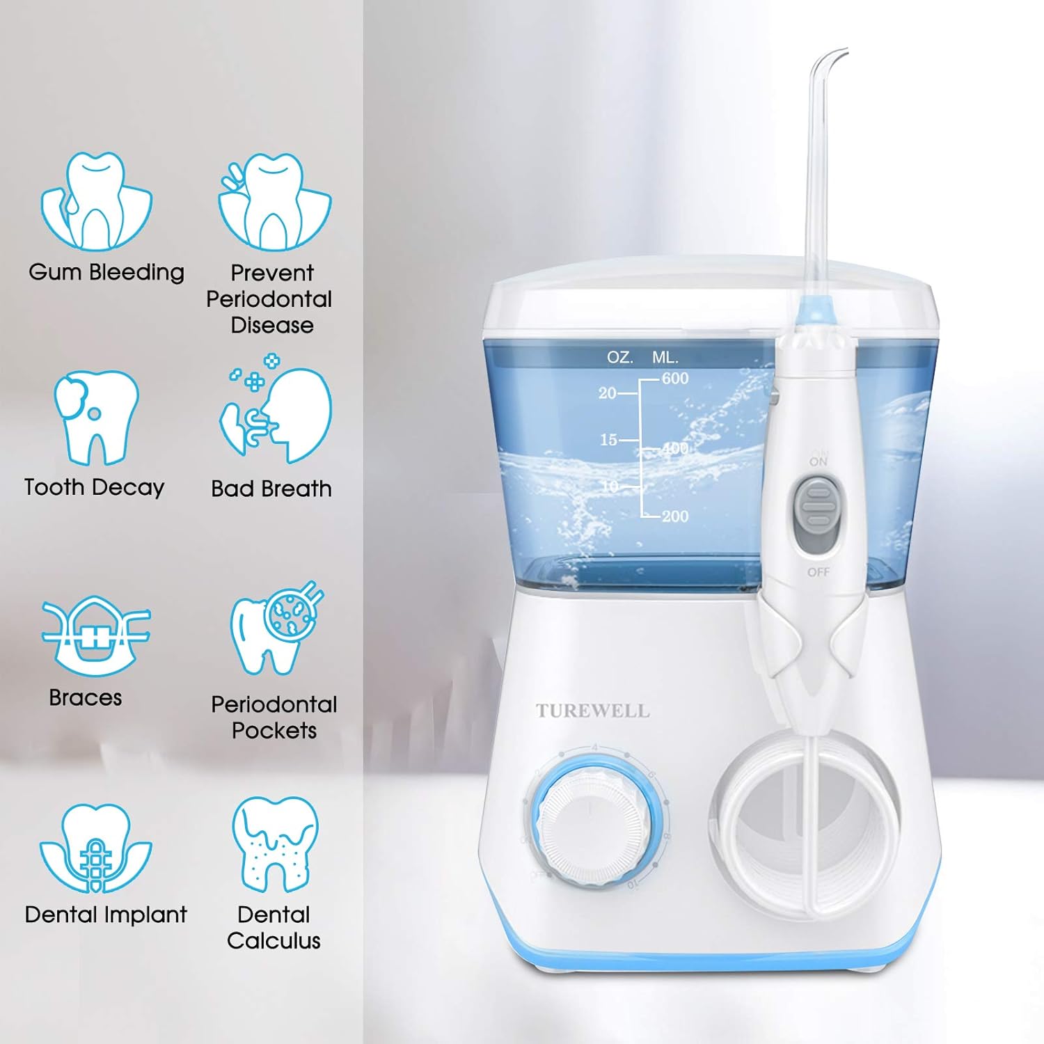 Irrigador dental TUREWELL | A1350