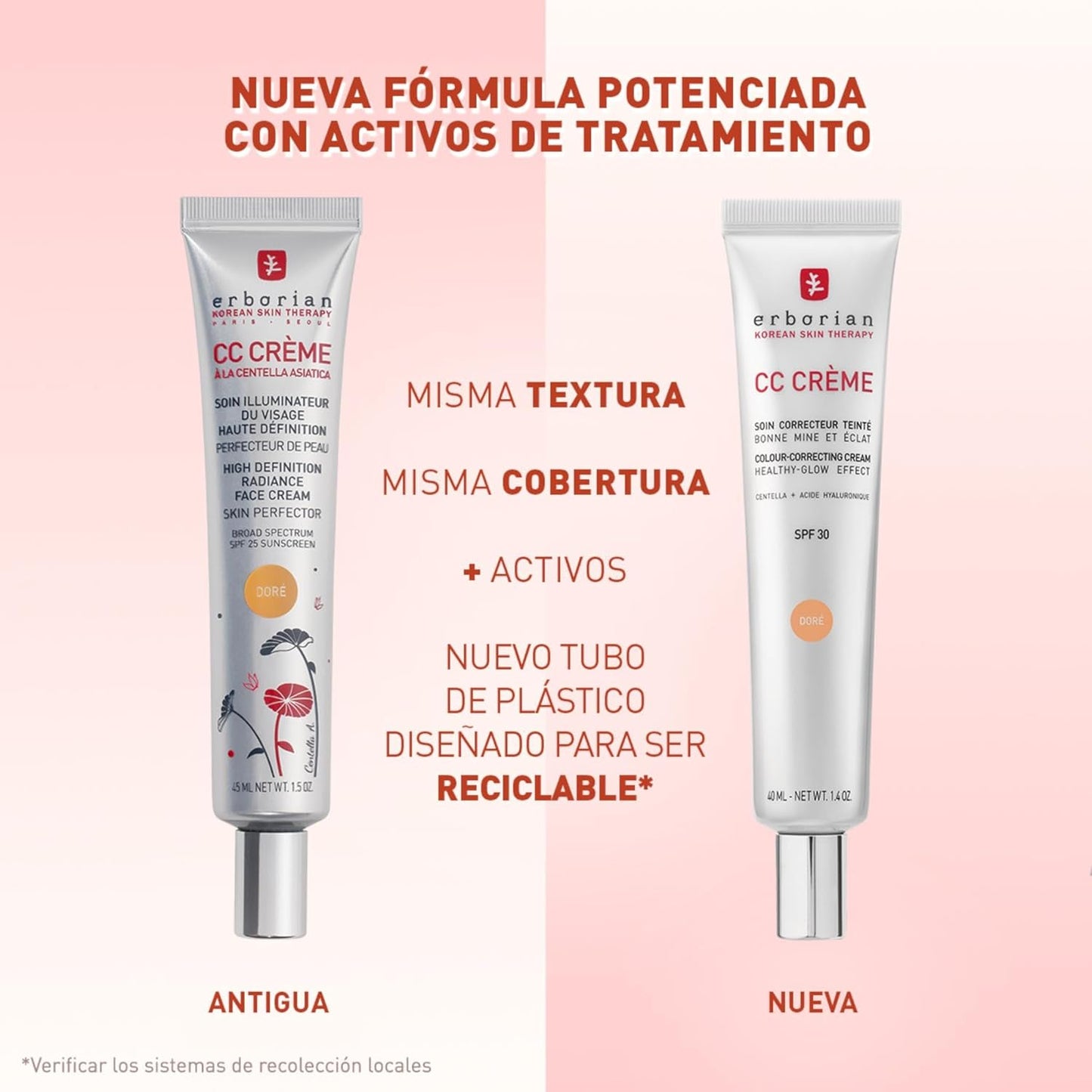 Crema Erborian CC SPF30 | A1291