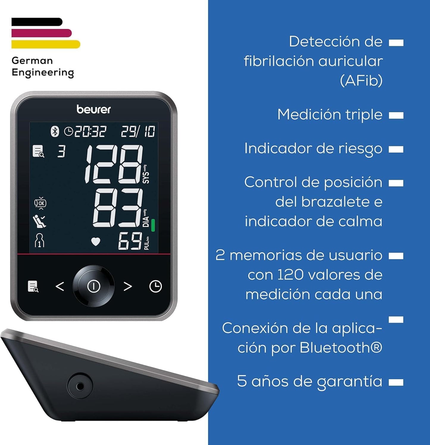 Tensiómetro Beurer BM 64 | A1172