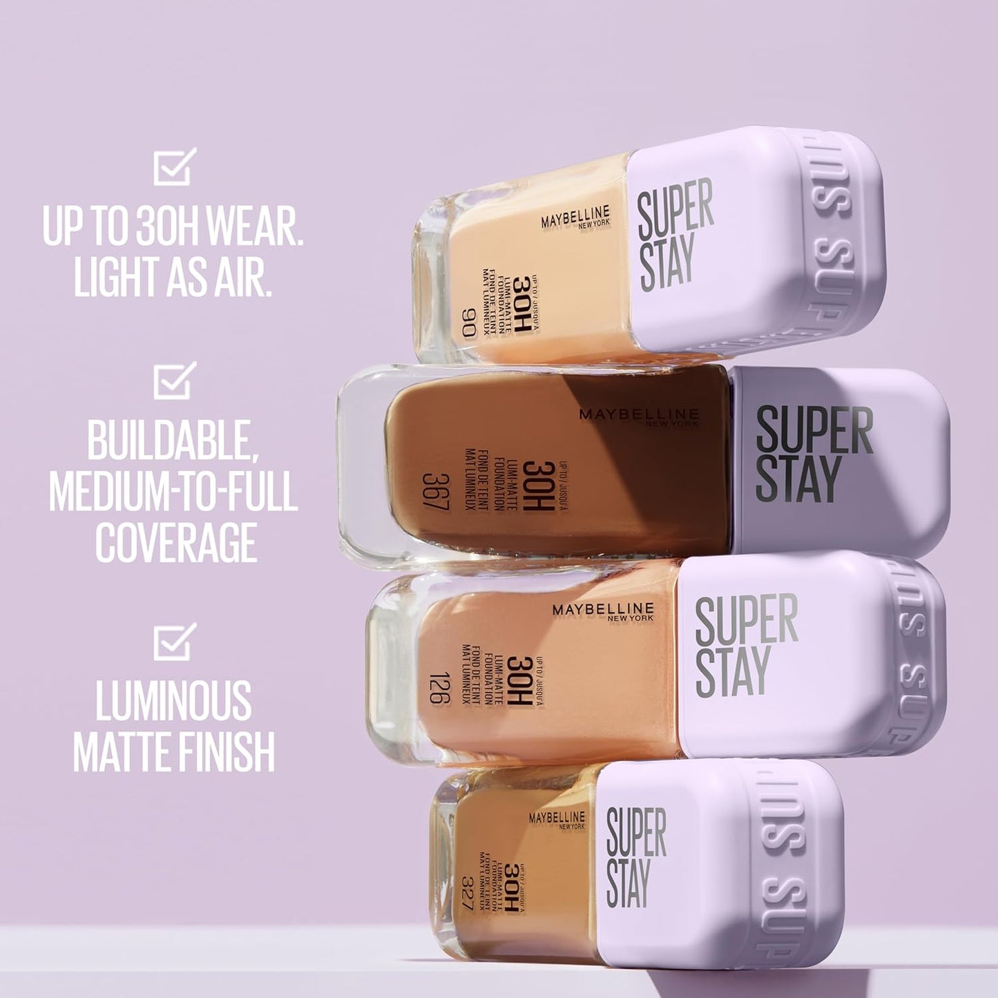 Base Maybelline Lumi Matte 90 | A1776