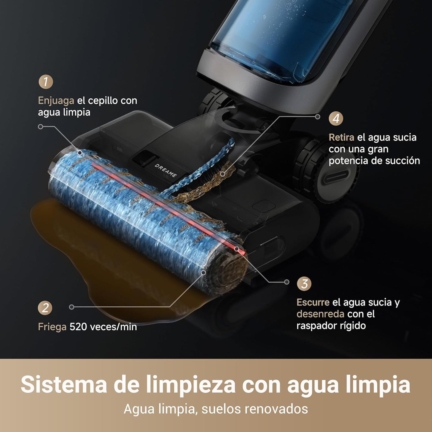 Aspiradora Dreame H14 Pro | A2038