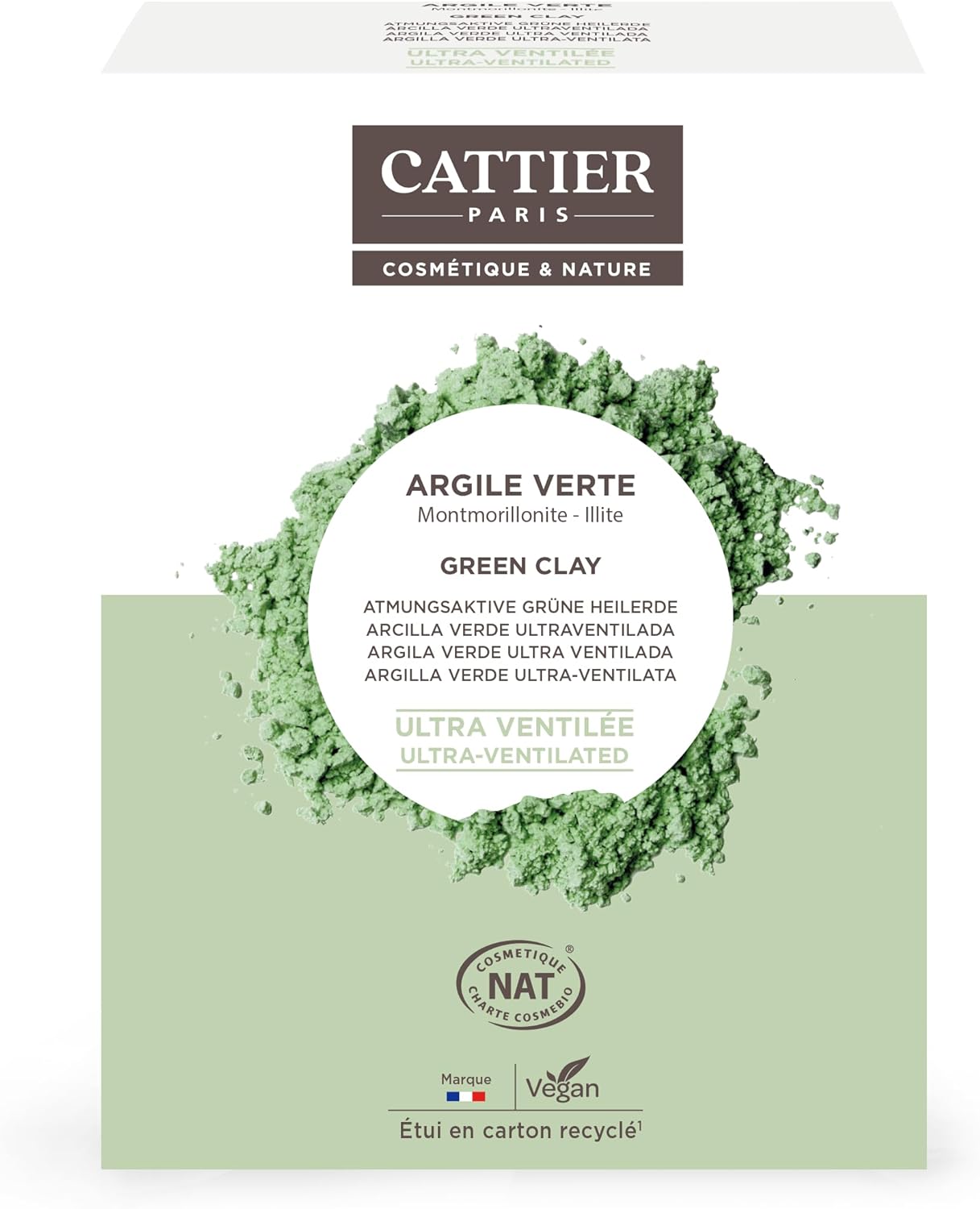 Arcilla Verde Cattier 250g | A1925