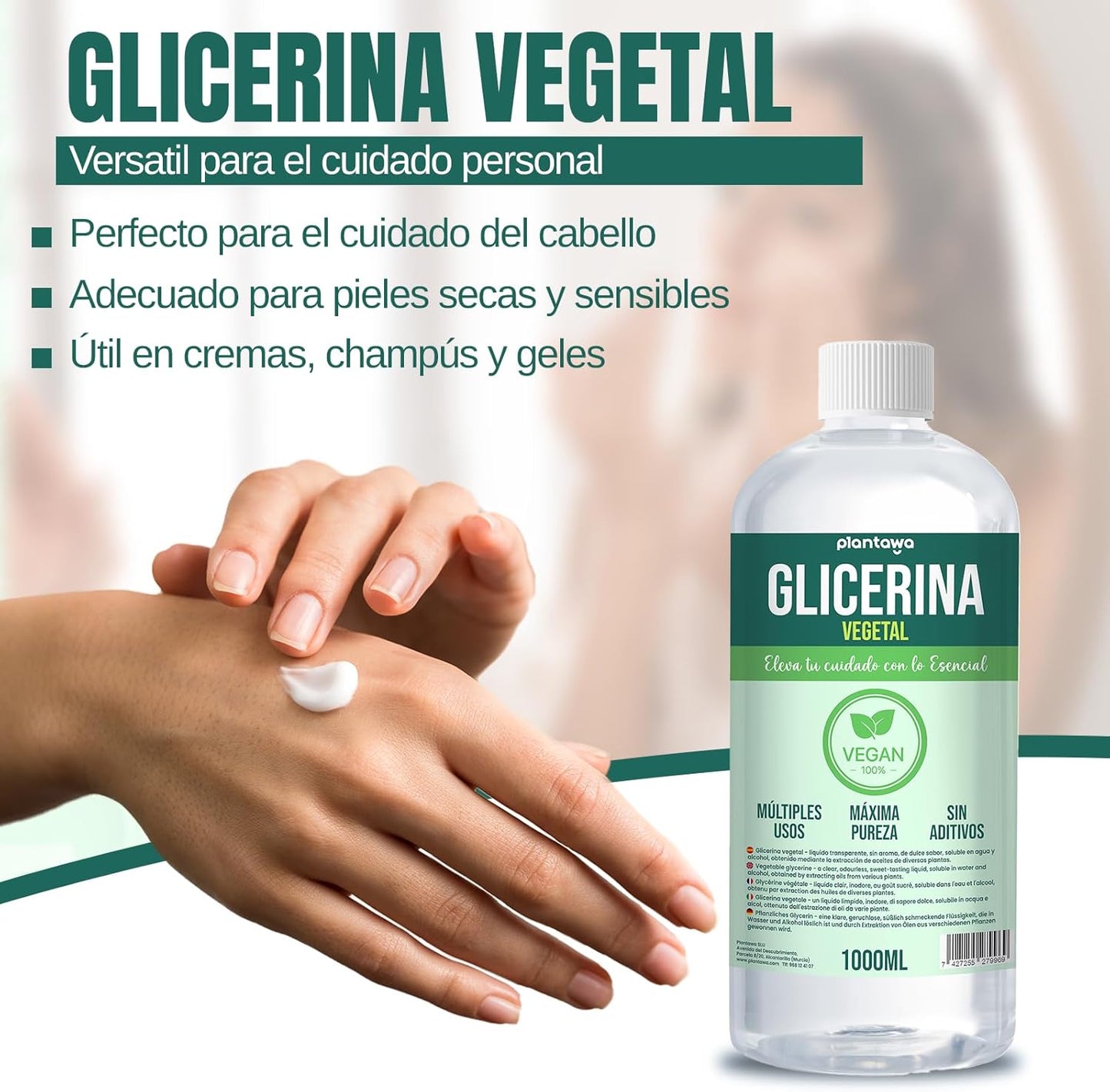 Glicerina PLANTAWA Glicerina vegetal | A1667