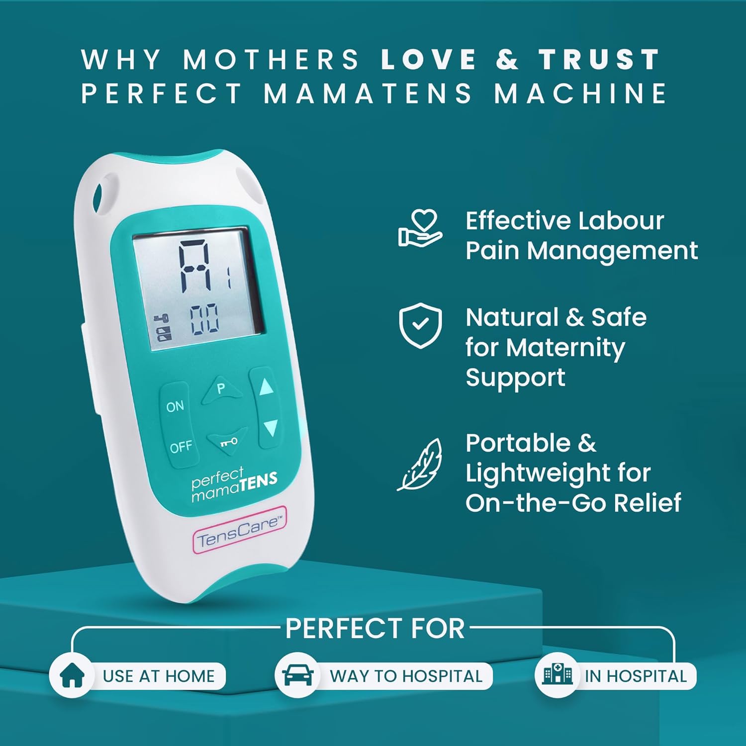 Electroestimulador TensCare MamaTENS | A1174