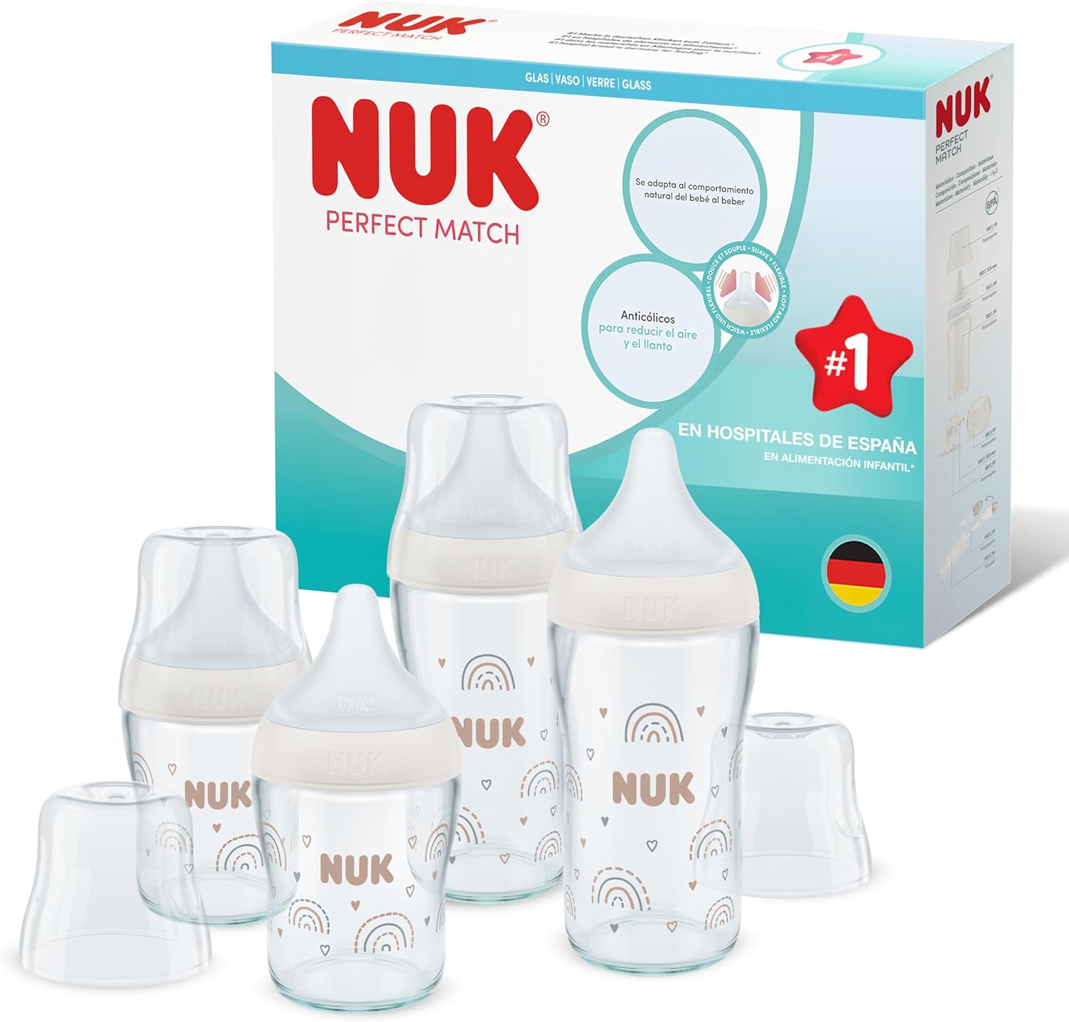 Set Biberones NUK Perfect Match | A1823