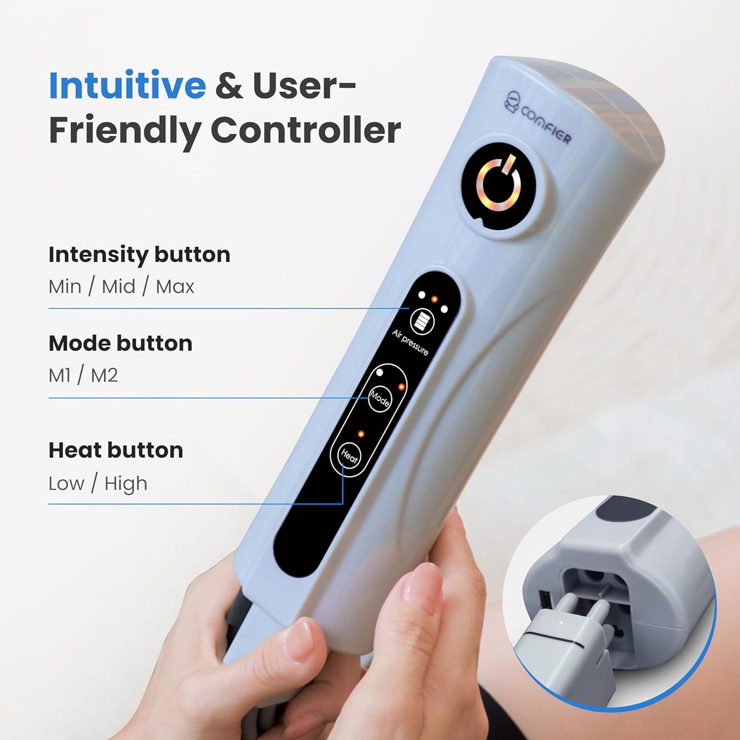 Masajeador Piernas COMFIER Calor | A1161