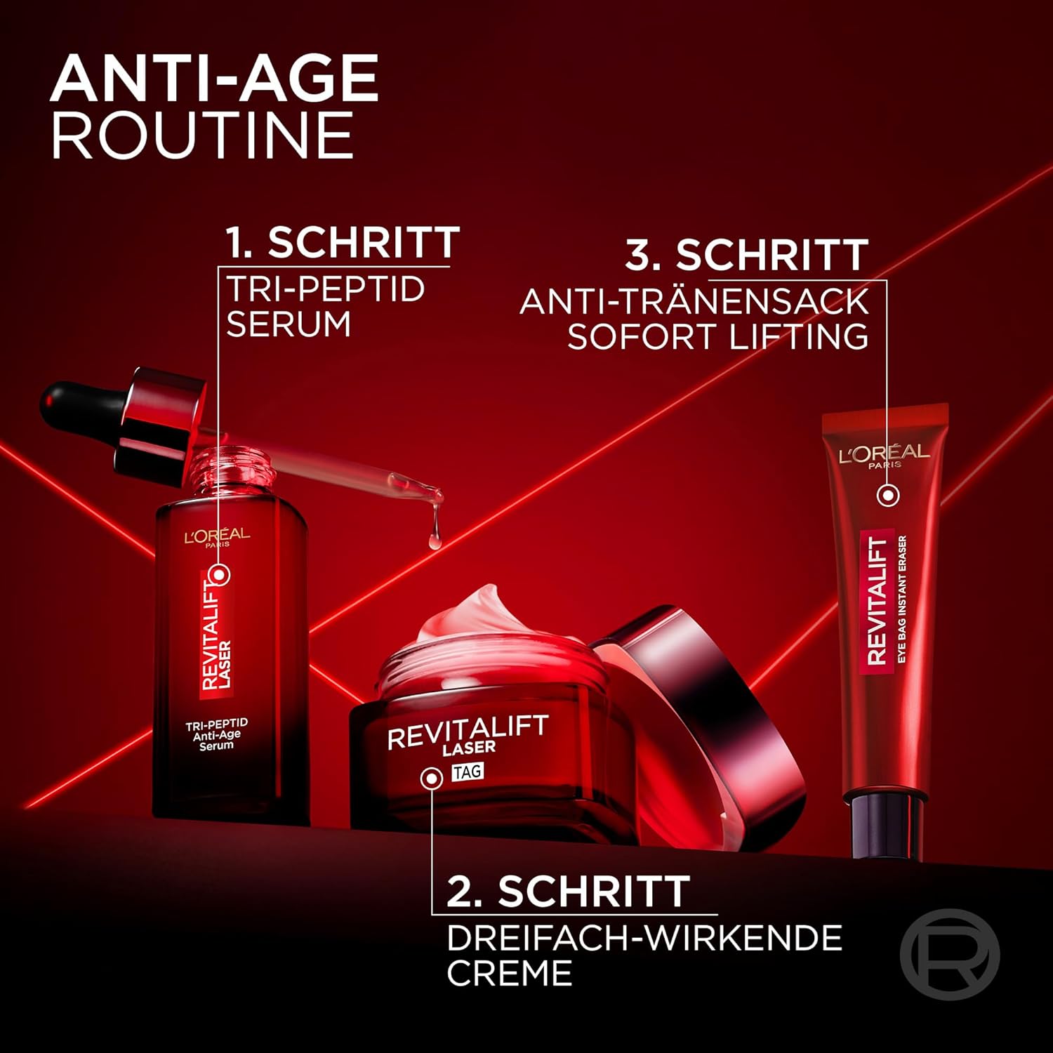 Crema Facial LOréal día antiedad triple | A1645