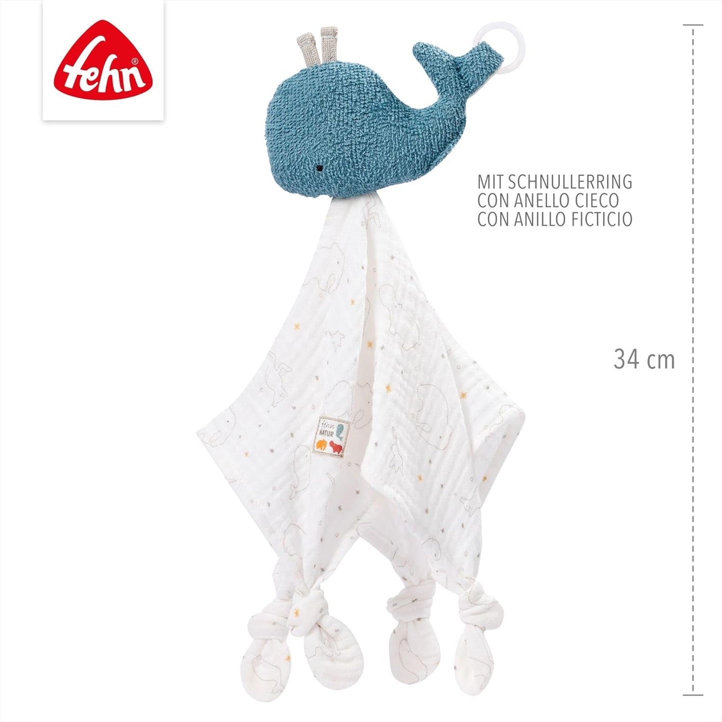 Doudou Ballena Fehn Natur | A1754