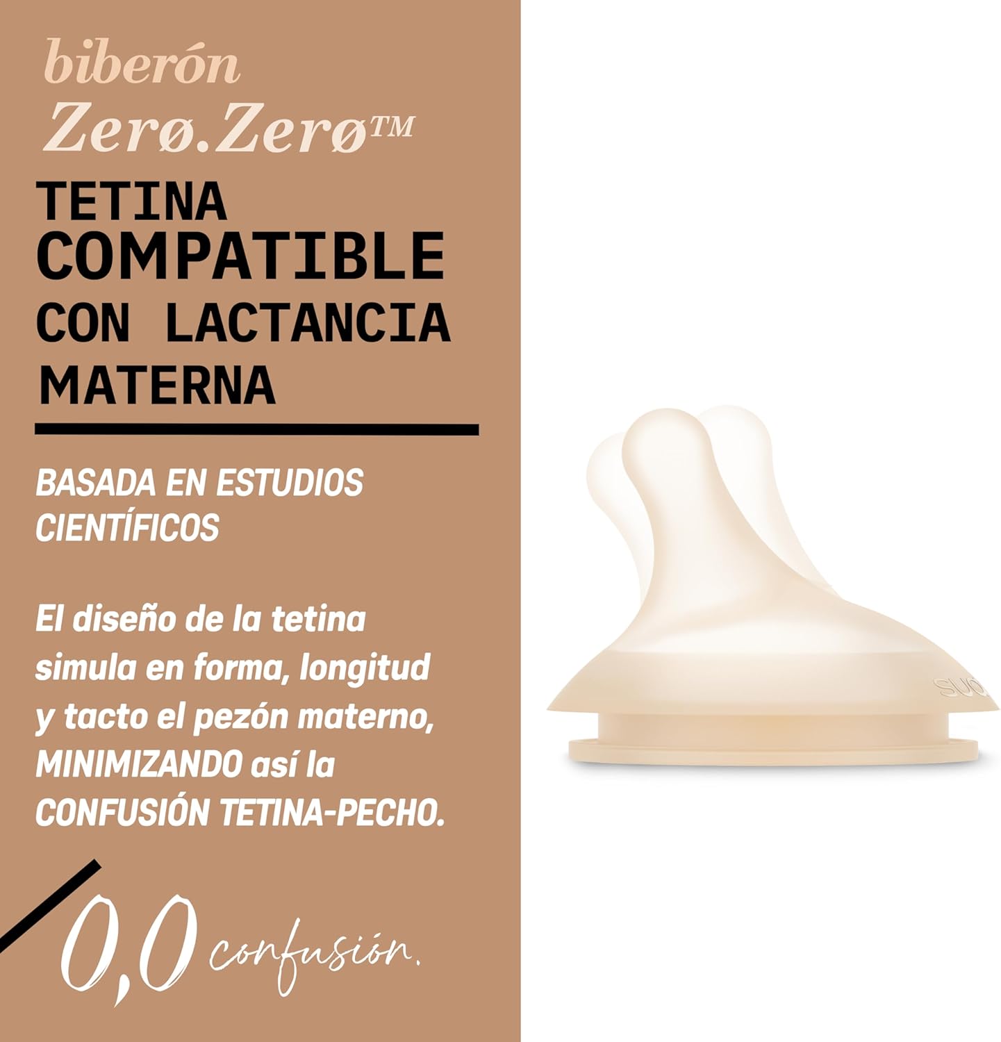 Biberón Suavinex Zero Zero | A1573