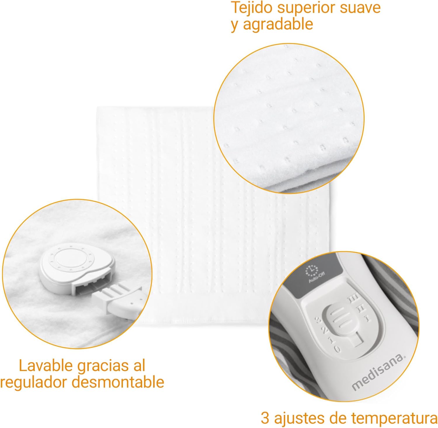 Almohadilla térmica Medisana HU665 | A1379